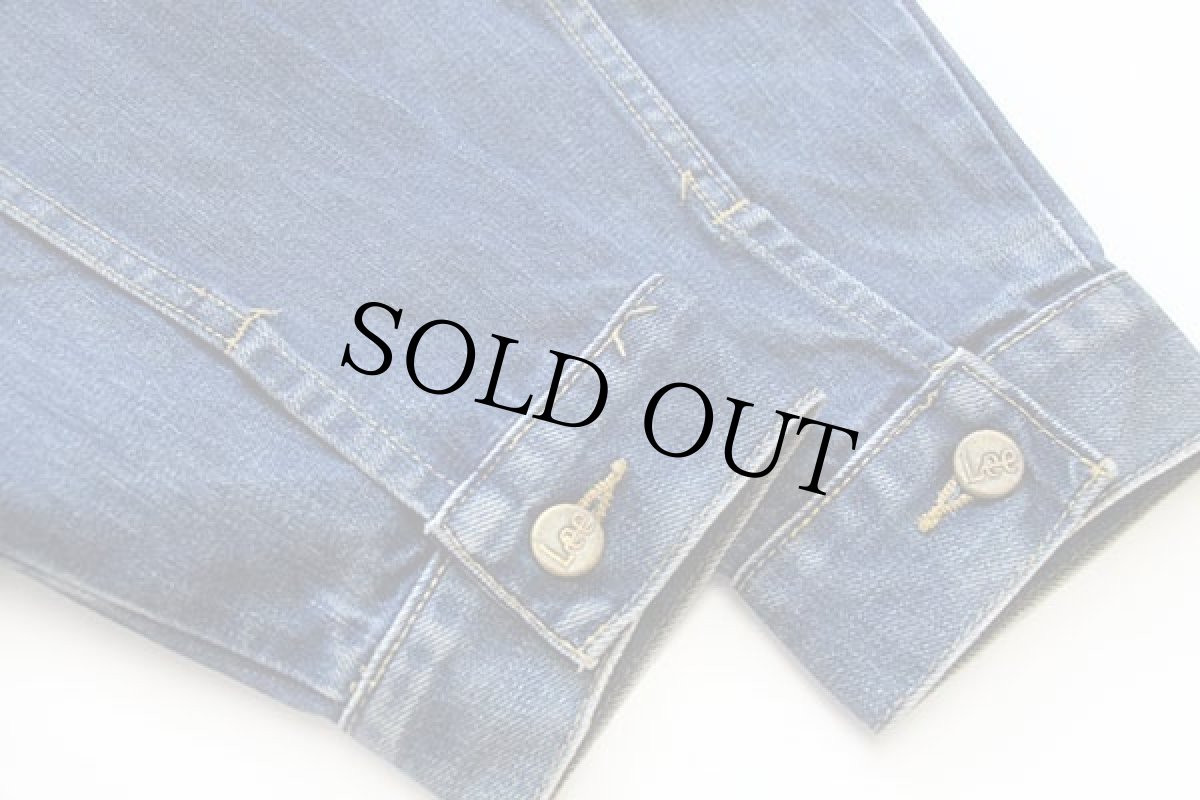 画像6: Leeリー BASIC JACKET デニムジャケット 4ポケット M★ユーロ (6)