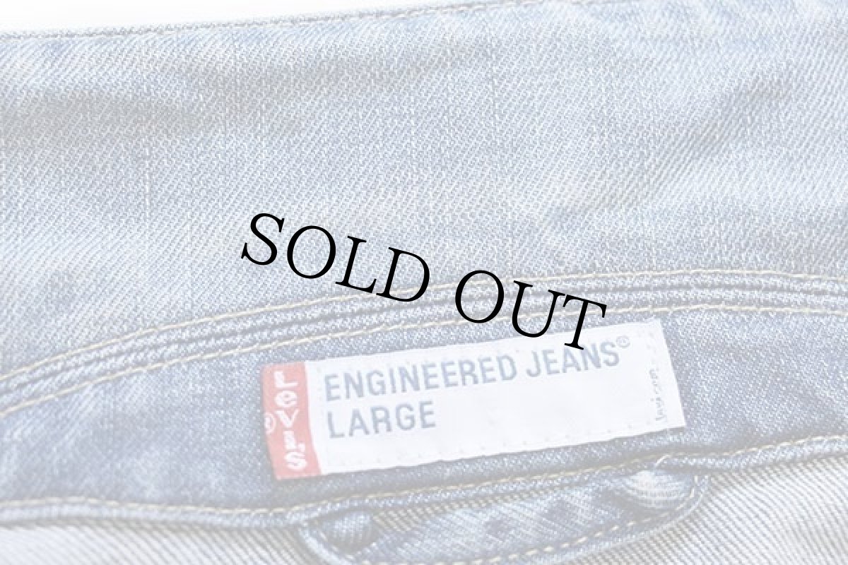 画像4: 00s Levi'sリーバイス ENGINEERED JEANS 70100 立体裁断 デニムジャケット L★ユーロ (4)