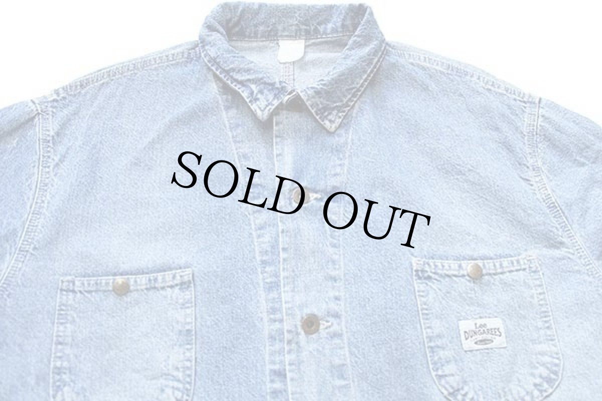 画像3: 00s Leeリー DUNGAREES CAN'T BUST'EM デニム カバーオール★特大 (3)