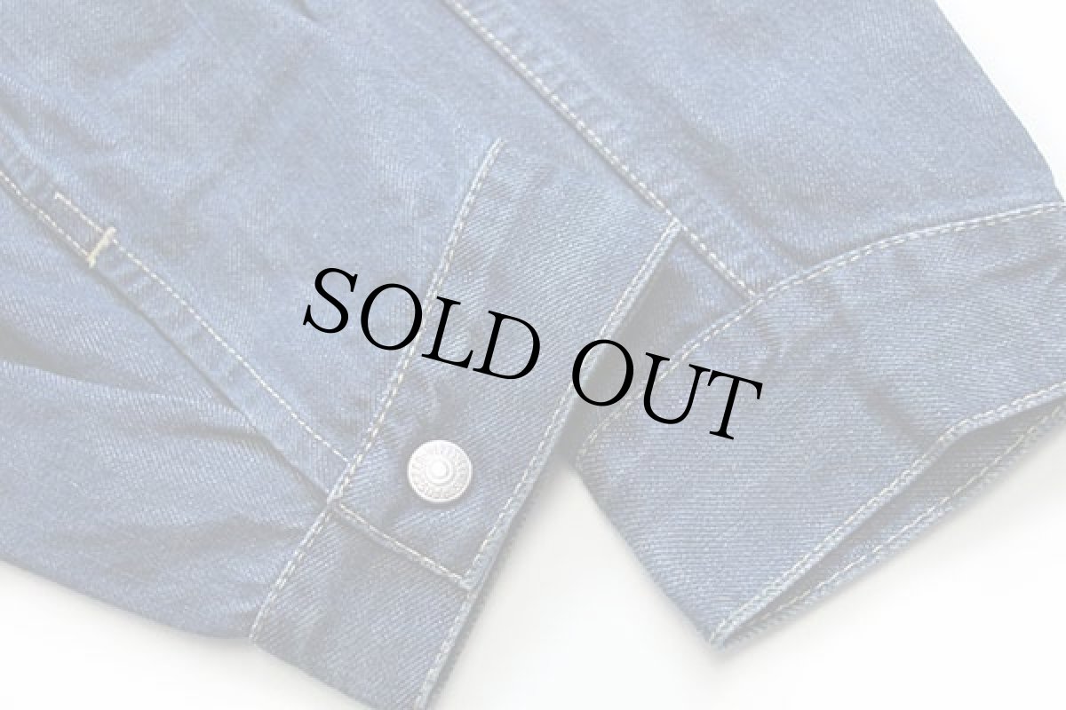 画像6: 00s Levi'sリーバイス ENGINEERED JEANS 70100 USED加工 立体裁断 デニムジャケット L★ユーロ (6)