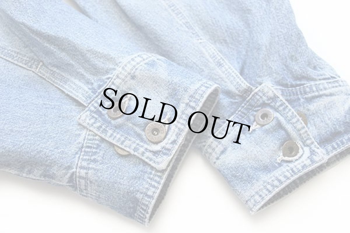 画像6: 00s Leeリー DUNGAREES CAN'T BUST'EM デニム カバーオール★特大 (6)