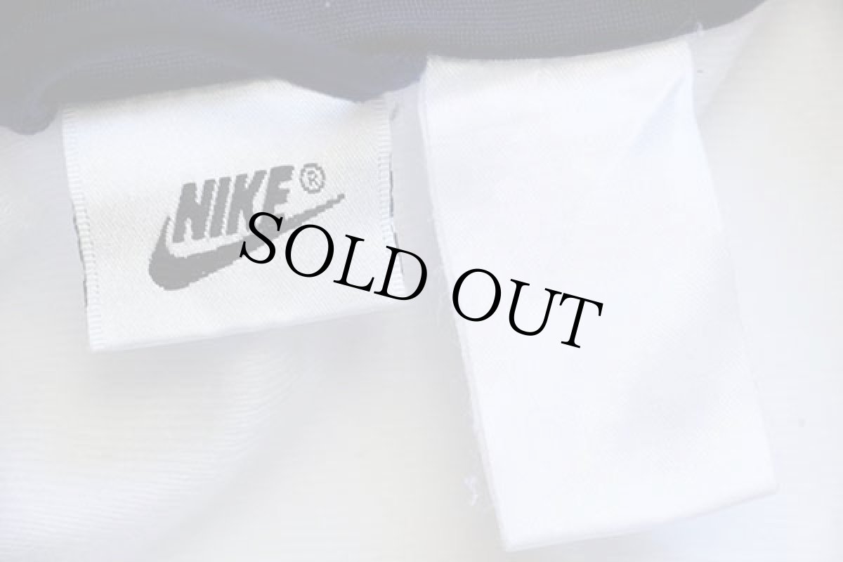 画像4: 00s NIKEナイキ ロゴ刺繍 JUST DO IT テープ付き マルチカラー 切り替え トラックジャケット★ジャージ (4)