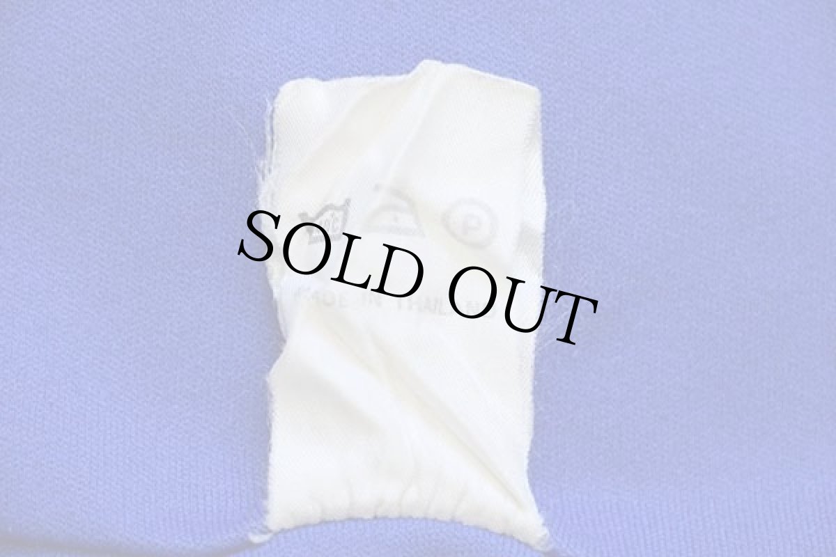 画像5: 80s adidasアディダス トレフォイル ロゴ ハイネック トラックジャケット 青×白 M★28 ジャージ (5)