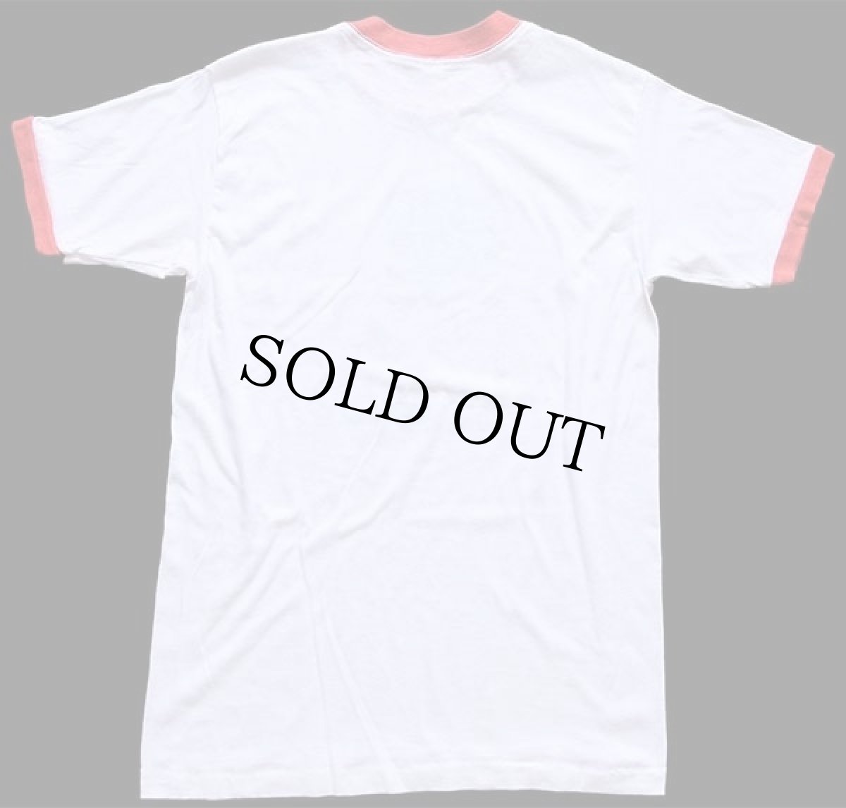 画像3: 80s USA製 GET MET. IT PAYS. スヌーピー リンガーTシャツ 白×赤 (3)