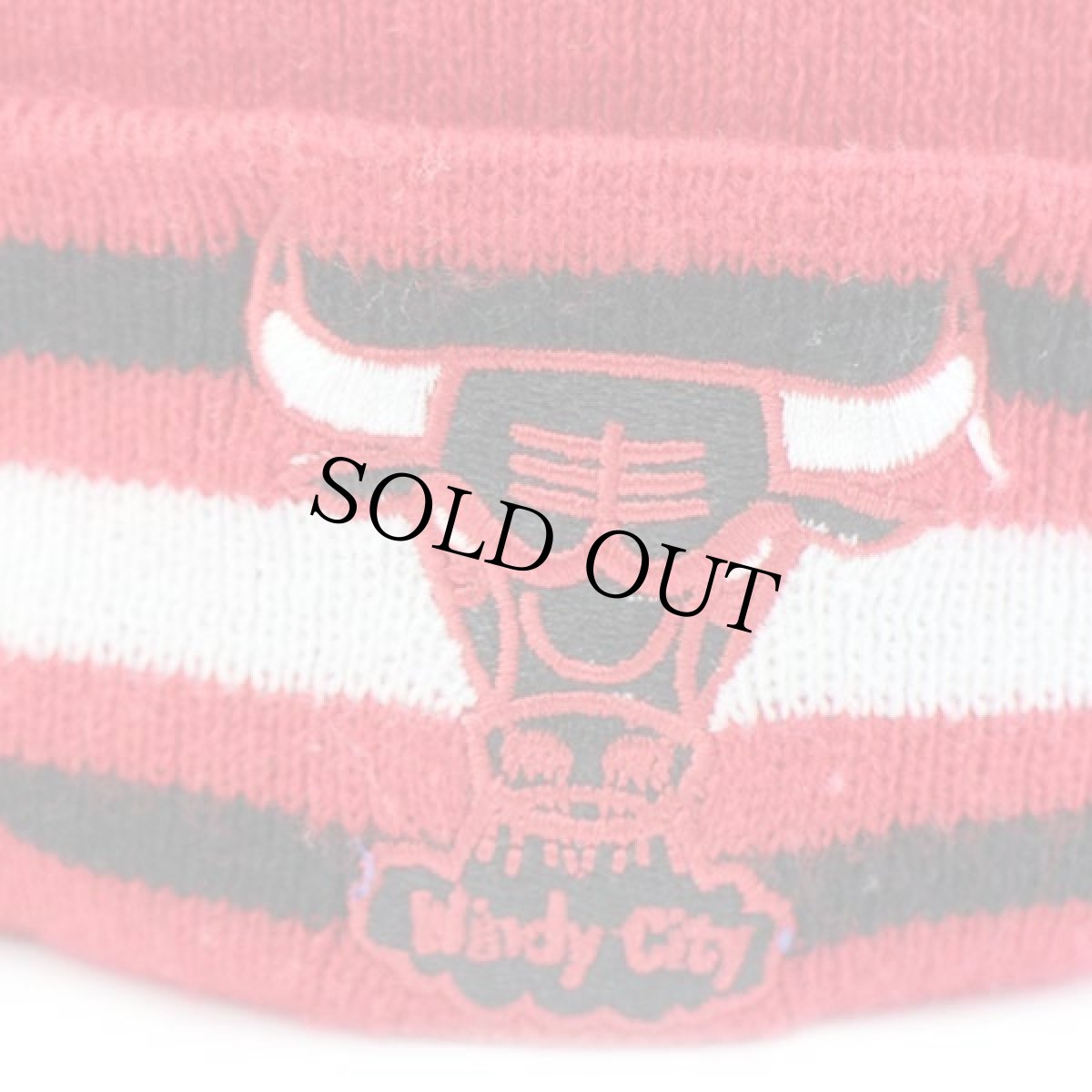 画像6: NEW ERA Windy City BULLS シカゴ ブルズ ロゴ刺繍 アクリル×ウール ニットキャップ★ニット帽 (6)