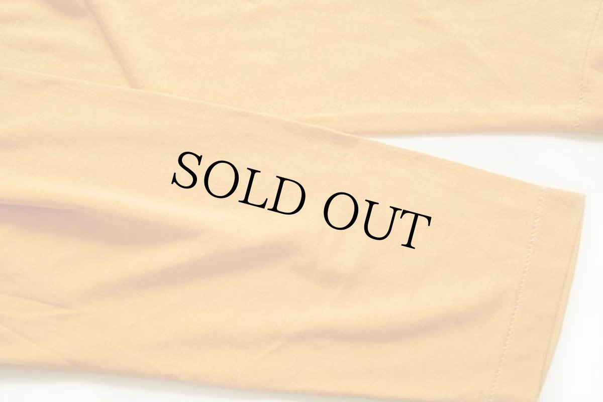 画像7: 70s USA製 PURDUE BOILERS EARL 両面プリント 七分袖 ラグランTシャツ 杢グレー×黄 (7)