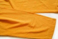 画像7: 70s USA製 PURDUE BOILERS EARL 両面プリント ラグラン 七分袖Tシャツ 杢グレー×黄 (7)