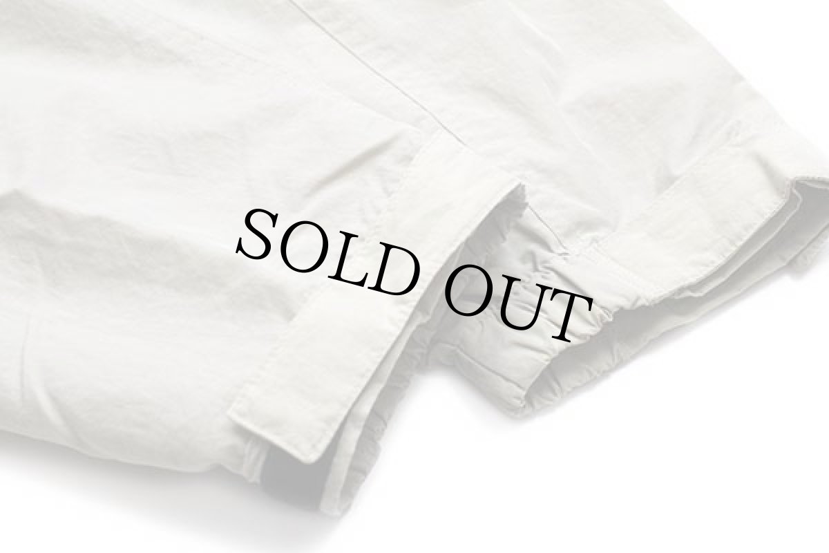 画像6: 00s CHAPS ラルフローレン ロゴ刺繍 ハーフジップ プルオーバー ナイロンジャケット グレーベージュL (6)