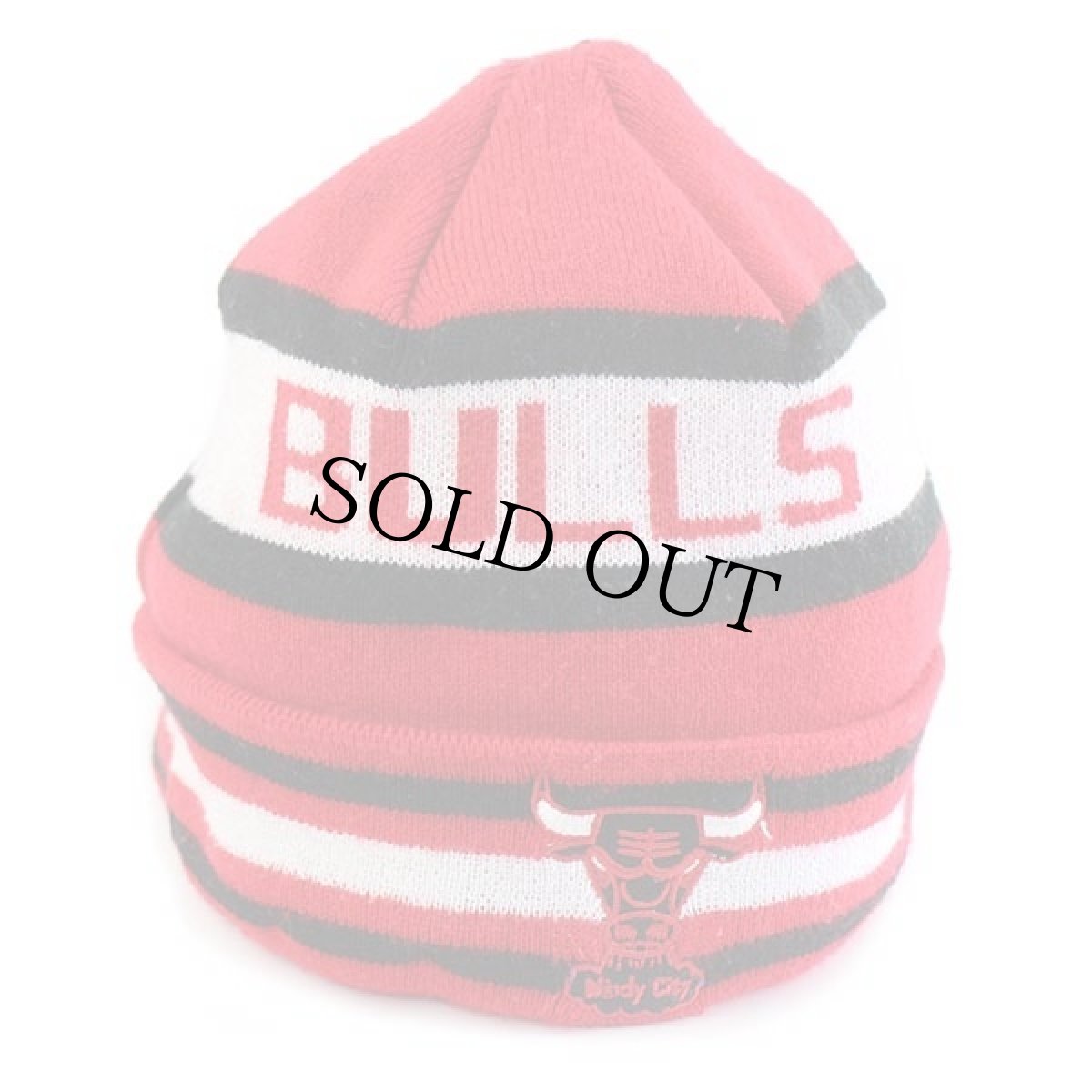 画像2: NEW ERA Windy City BULLS シカゴ ブルズ ロゴ刺繍 アクリル×ウール ニットキャップ★ニット帽 (2)