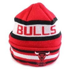 画像2: NEW ERA Windy City BULLS シカゴ ブルズ ロゴ刺繍 アクリル×ウール ニットキャップ★ニット帽 (2)