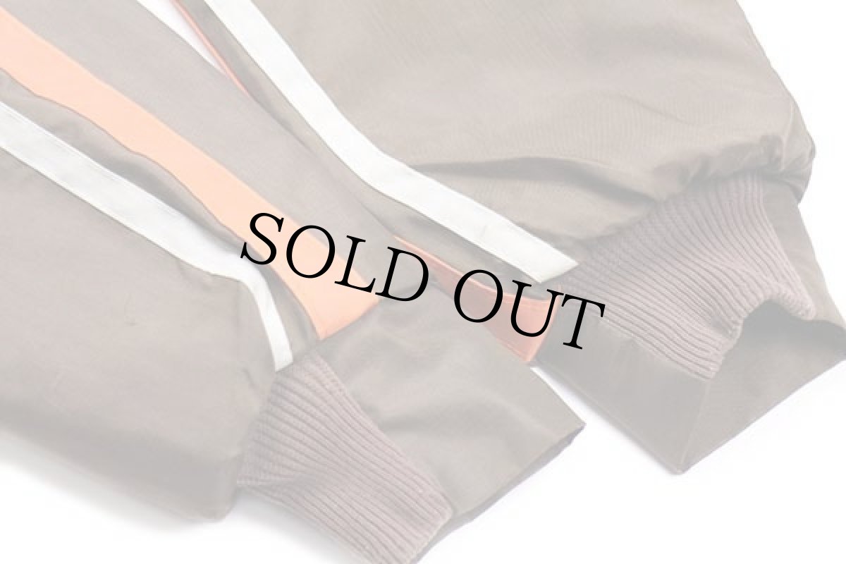 画像6: 訳あり★70s Swingster U-HAUL パッチ付き キルティングライナー ナイロンジャケット 焦げ茶 M (6)