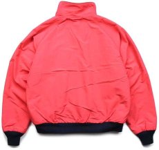 画像2: 90s USA製 LANDS'ENDランズエンド SQUALL JACKET フリースライナー ナイロンジャケット ピンク M (2)