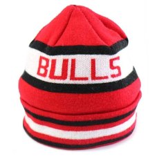 画像3: NEW ERA Windy City BULLS シカゴ ブルズ ロゴ刺繍 アクリル×ウール ニットキャップ★ニット帽 (3)