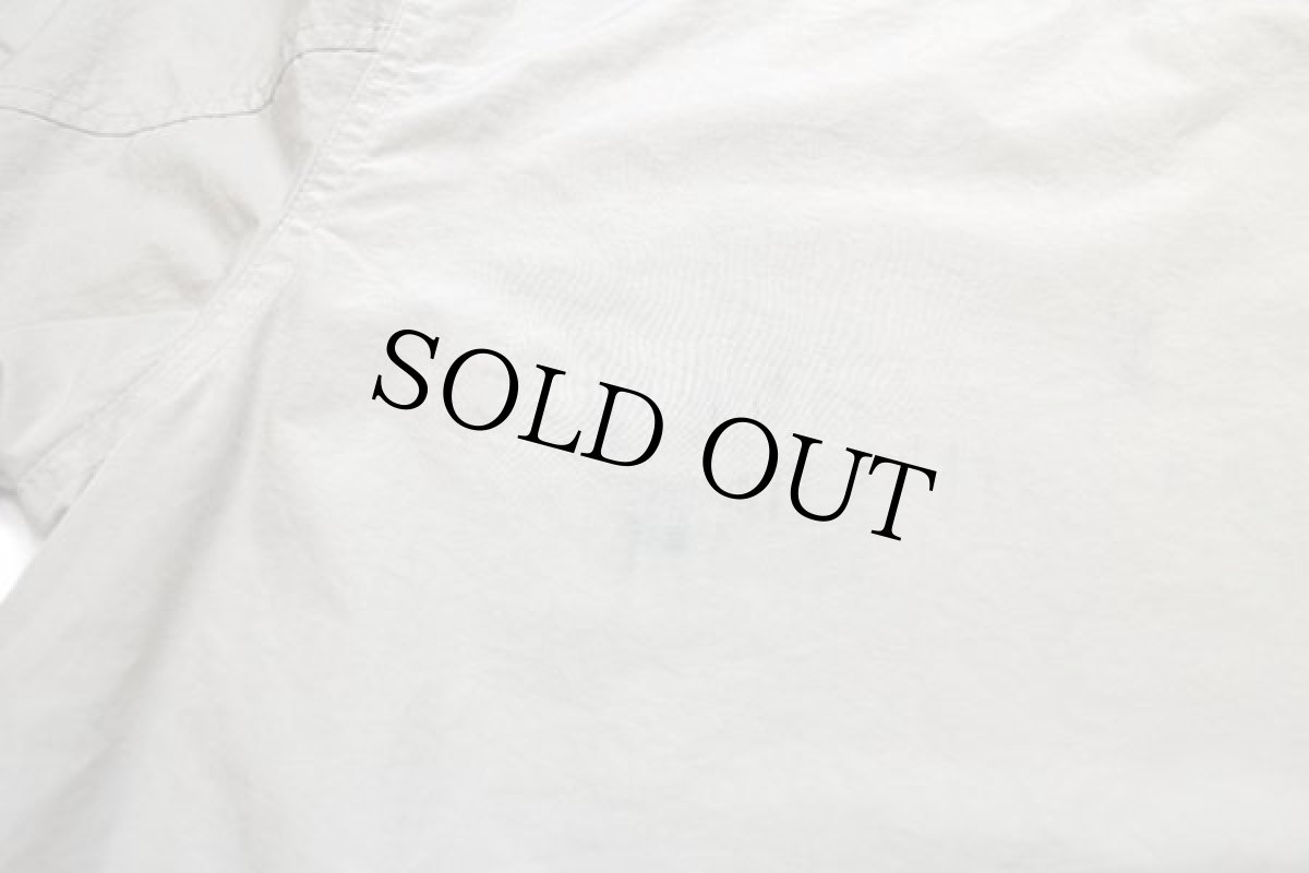 画像8: 00s CHAPS ラルフローレン ロゴ刺繍 ハーフジップ プルオーバー ナイロンジャケット グレーベージュL (8)