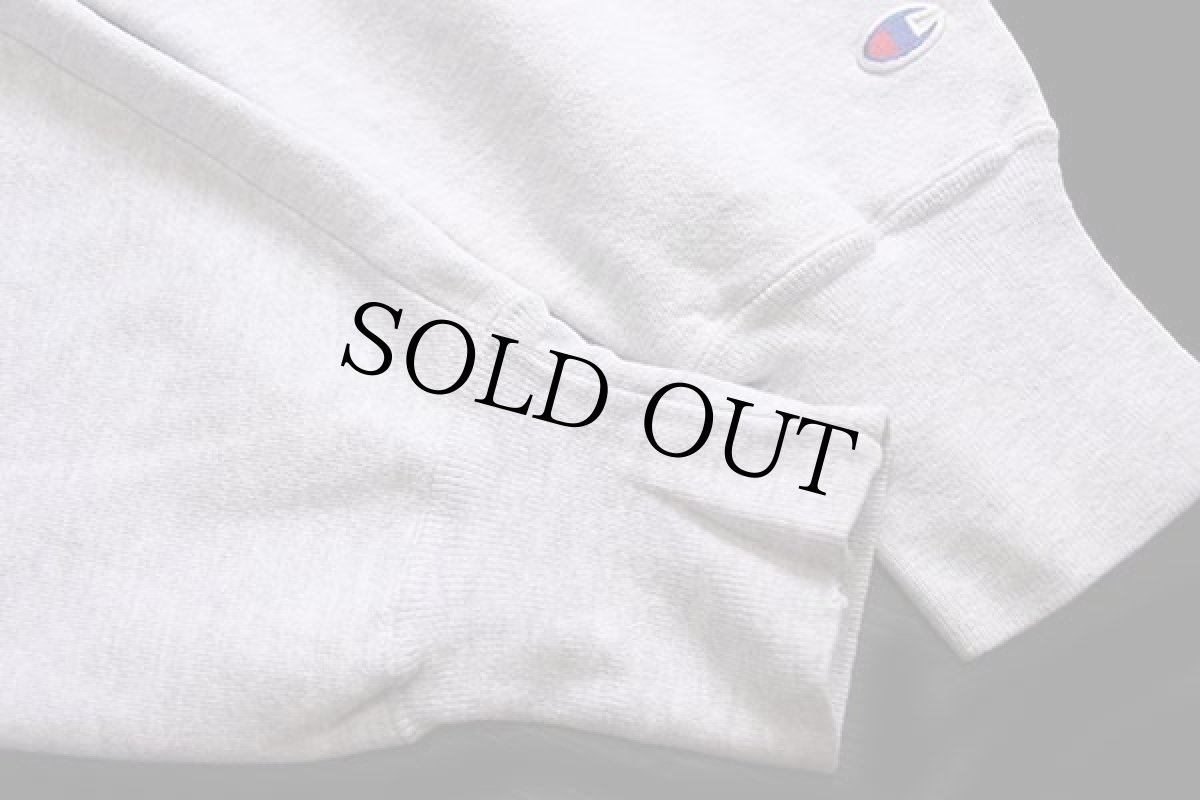 画像5: 00s メキシコ製 Championチャンピオン THOMPSON WARRIORS BASEBALL リバースウィーブ スウェット 杢グレー XXL★特大 (5)