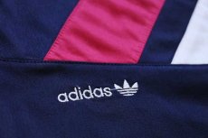 画像5: 90s adidasアディダス トレフォイル ロゴ刺繍 マルチカラー 切り替え トラックジャケット★30 ジャージ (5)