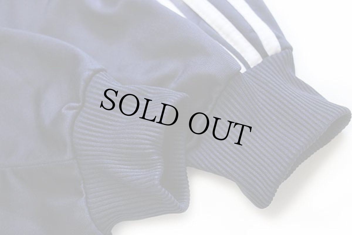 画像6: 90s adidasアディダス ロゴ刺繍 マルチカラー ハイネック トラックジャケット L★29 ジャージ (6)