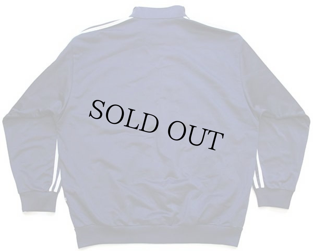 画像2: 90s adidasアディダス トレフォイル ロゴ刺繍 トラックジャケット 紺×白 L★ジャージ (2)