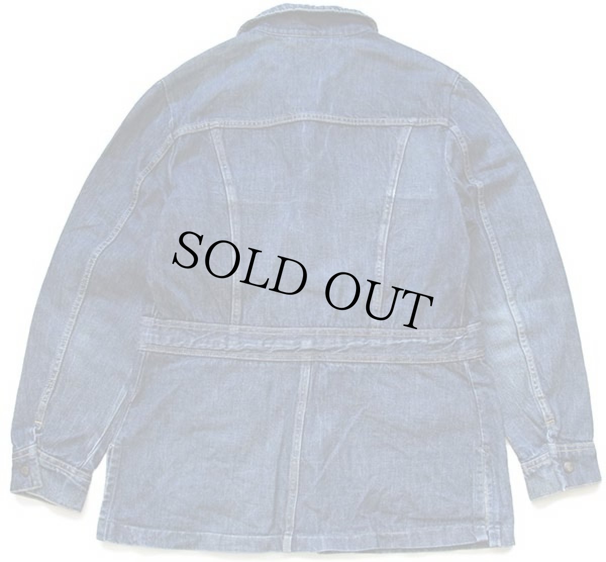 画像2: 70s USA製 Leeリー デニム ブッシュジャケット (2)