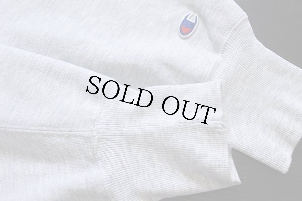 画像7: 90s メキシコ製 Championチャンピオン FRANKLIN & MARSHALL ひび割れプリント リバースウィーブ スウェット 杢グレー L (7)