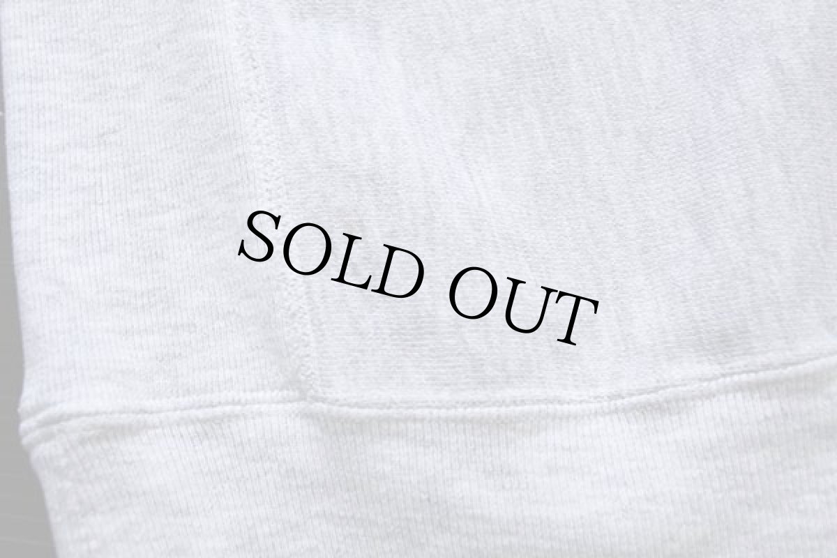 画像6: 90s メキシコ製 Championチャンピオン FRANKLIN & MARSHALL ひび割れプリント リバースウィーブ スウェット 杢グレー L (6)