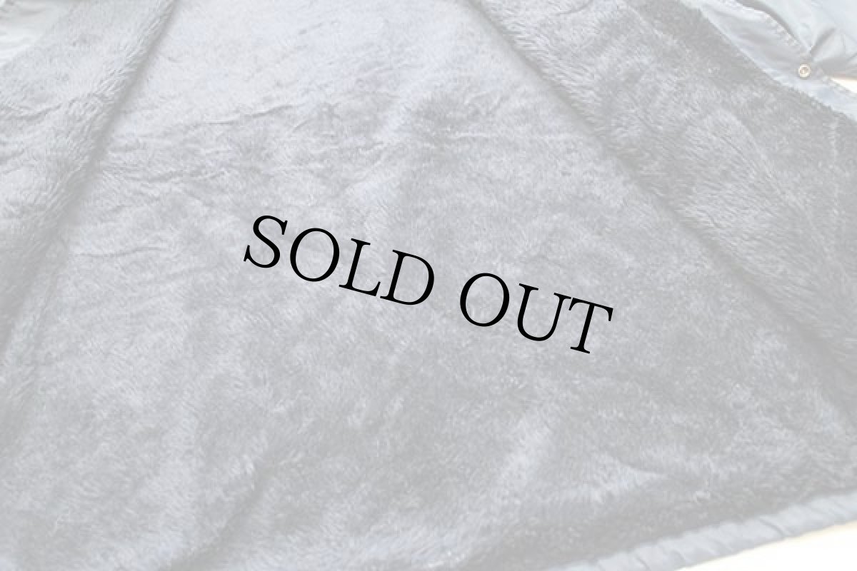 画像5: 90s USA製 HARTWELL 無地 ボアライナー ナイロン コーチジャケット 紺 (5)