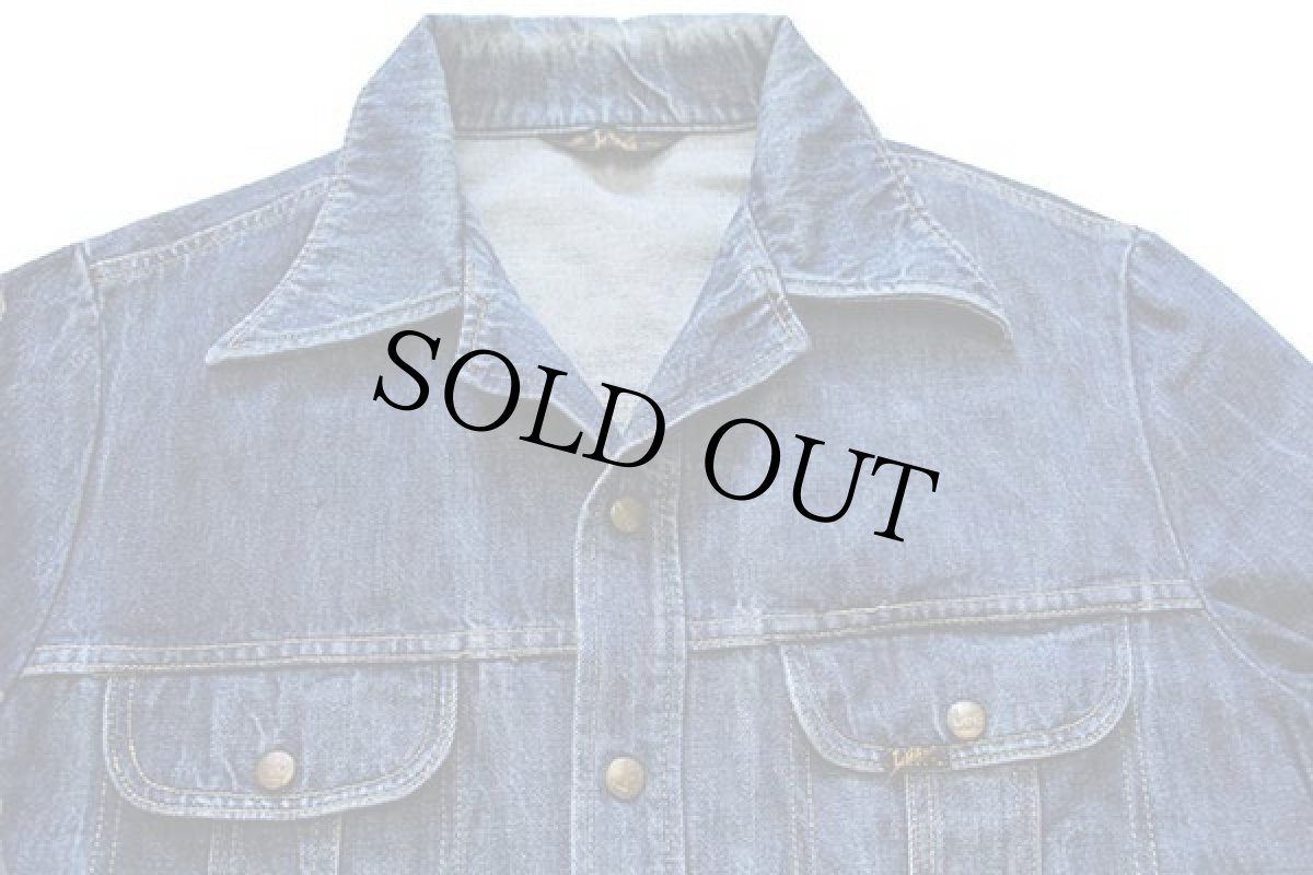 画像3: 70s USA製 Leeリー デニム ブッシュジャケット (3)