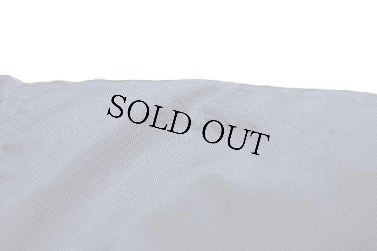 画像7: 90s FRANKLIN パッチ キルティングライナー ナイロンスタジャン 紺 XL (7)