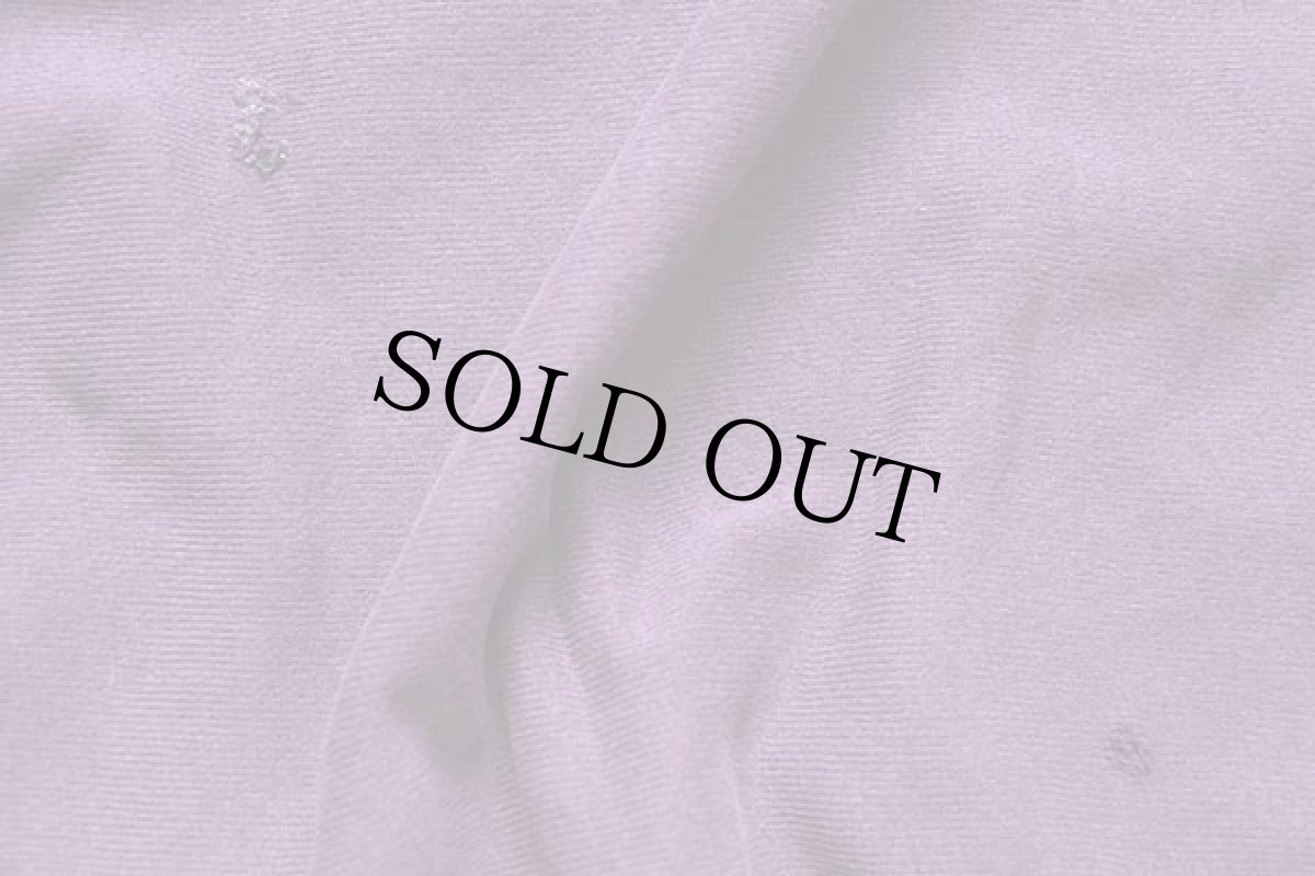 画像6: 90s Championチャンピオン ワンポイント リバースウィーブ スウェット ボロ 紫 フェード (6)