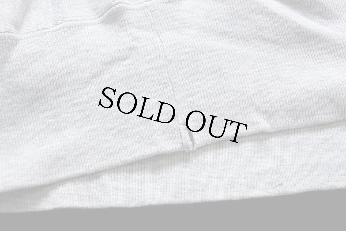 画像8: 90s USA製 Championチャンピオン ST.CLOUD STATE 五段中抜き Audiパッチ付き リバースウィーブ スウェット 杢グレー XL (8)