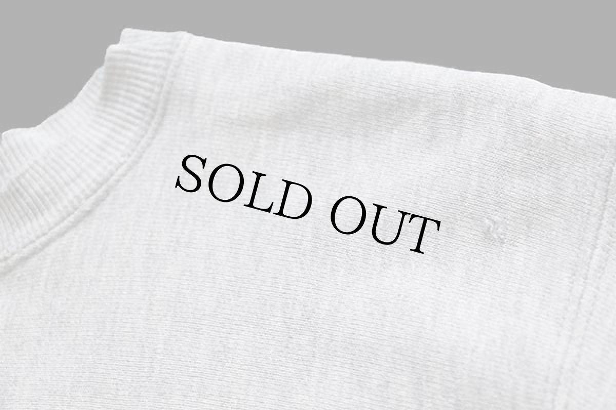 画像7: 90s USA製 Championチャンピオン ST.CLOUD STATE 五段中抜き Audiパッチ付き リバースウィーブ スウェット 杢グレー XL (7)