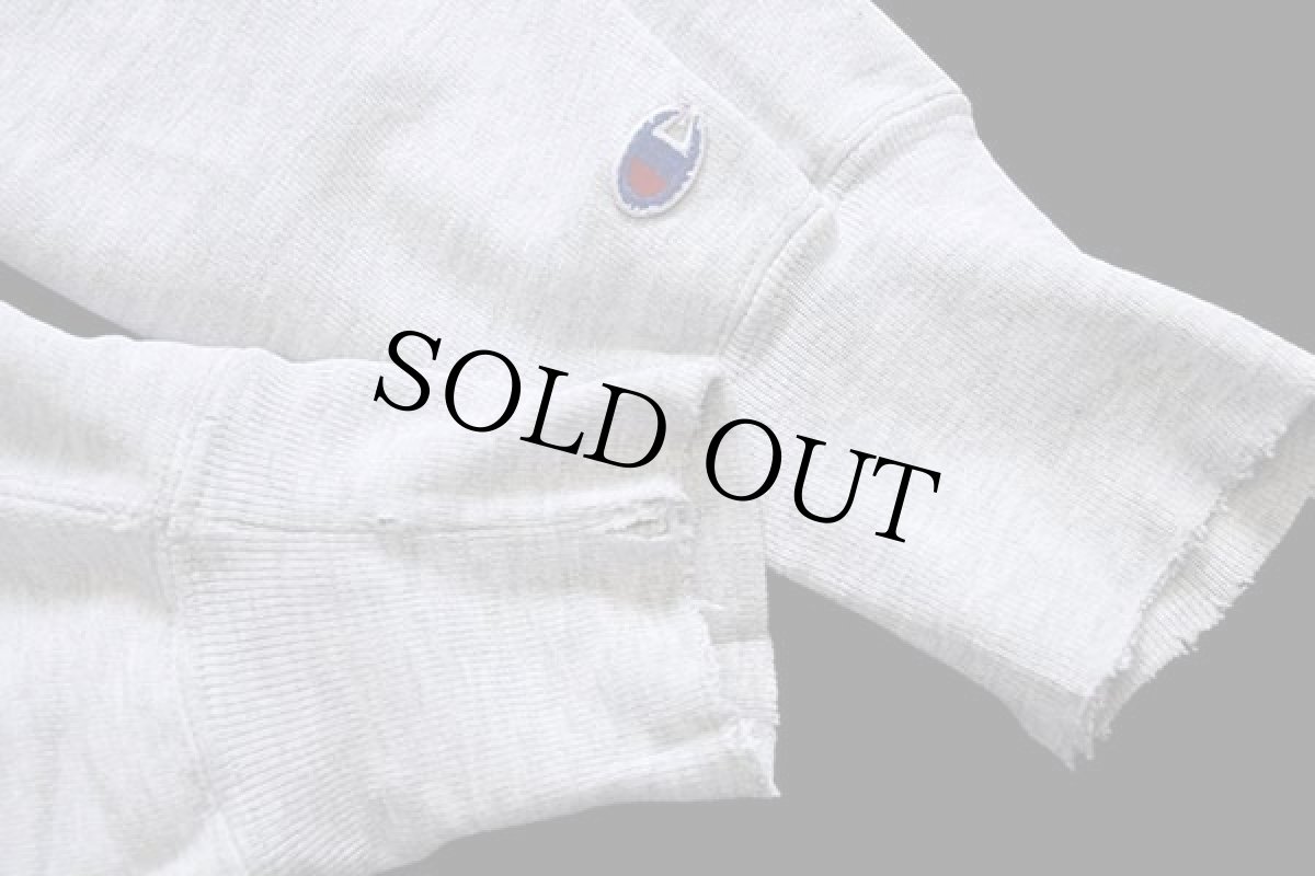 画像7: 90s USA製 Championチャンピオン HARVARD 刺繍 リバースウィーブ スウェット 杢グレー XL (7)