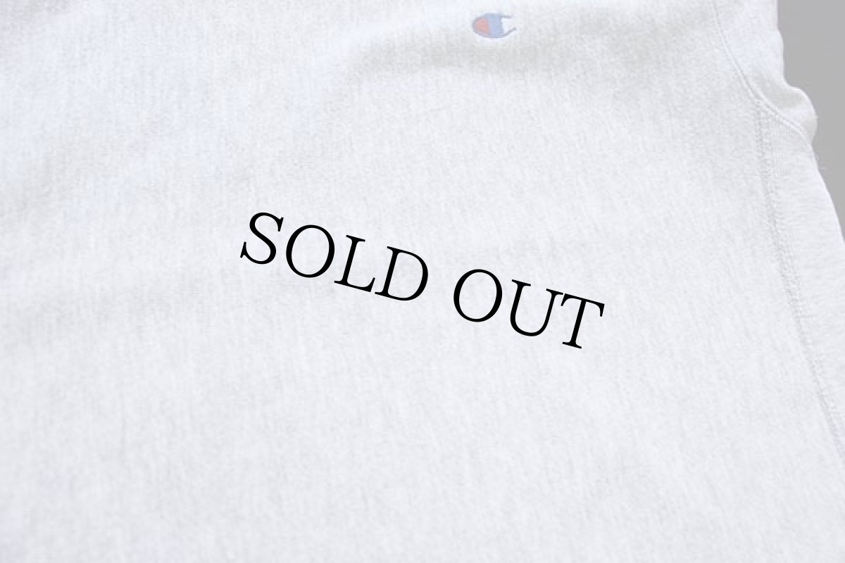 画像6: 90s USA製 Championチャンピオン ワンポイント リバースウィーブ スウェット 杢グレー L (6)