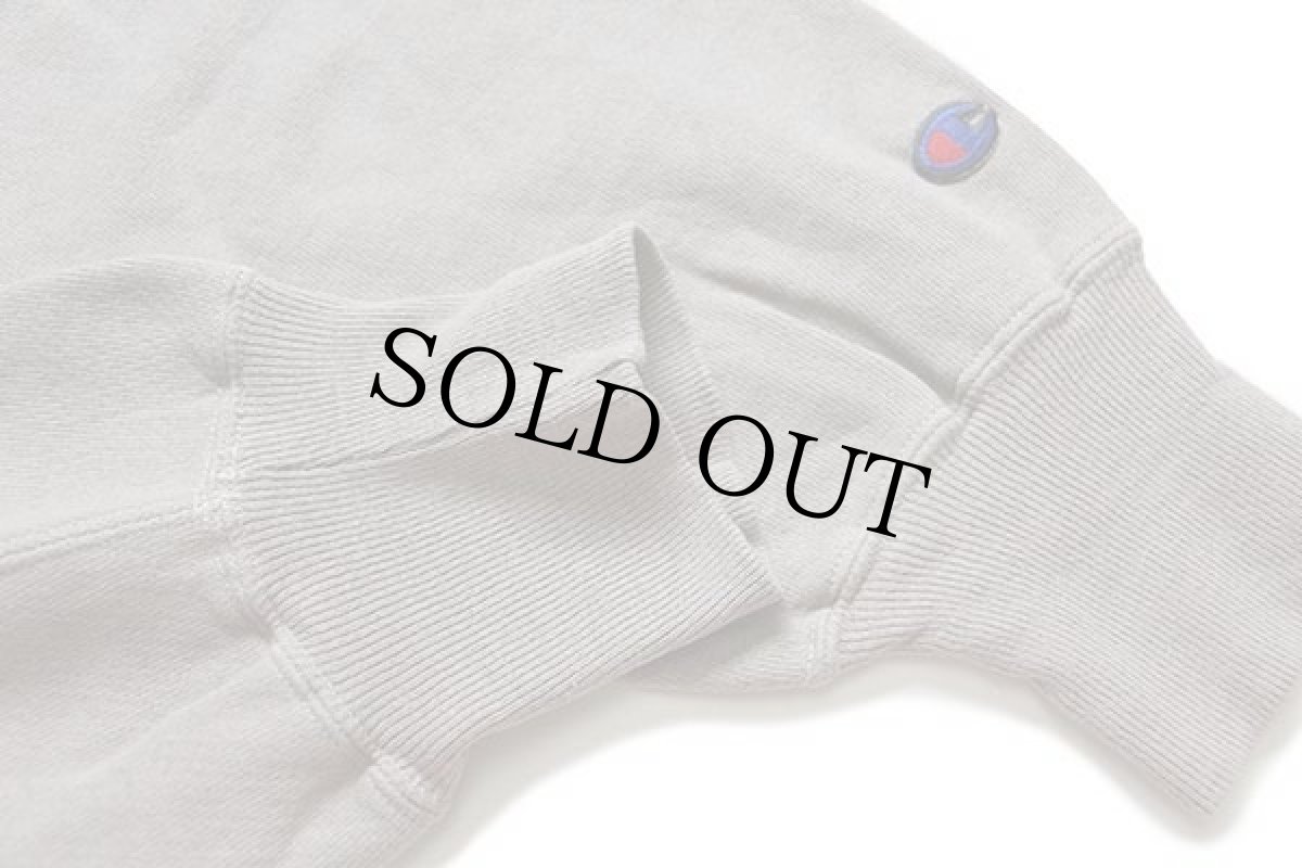 画像5: 90s メキシコ製 Championチャンピオン ワンポイント リバースウィーブ スウェット グレーベージュ XL★120 (5)