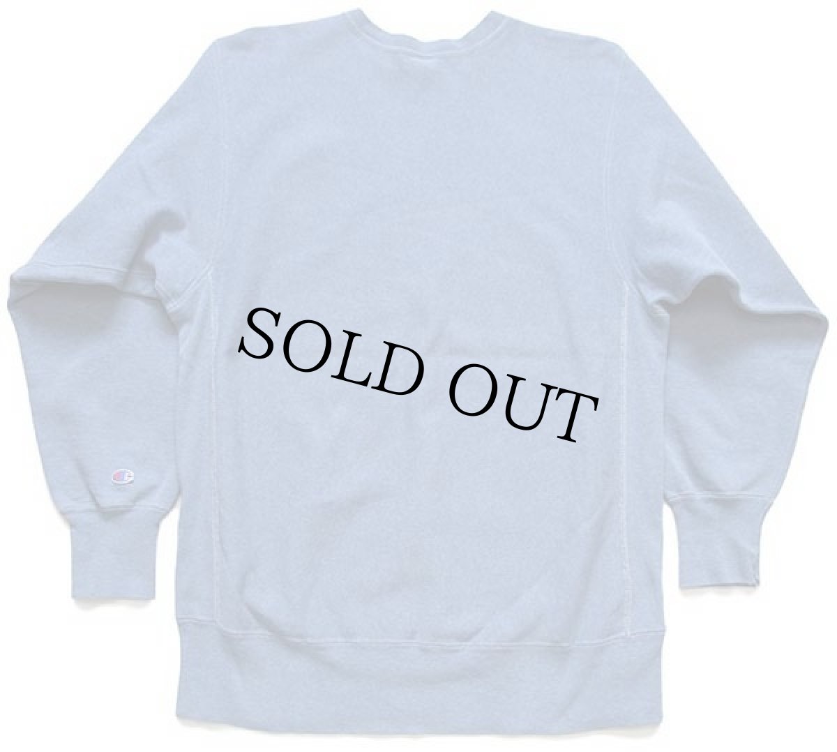 画像2: 90s USA製 Championチャンピオン ワンポイント リバースウィーブ スウェット 杢ブルー XXL★特大 (2)