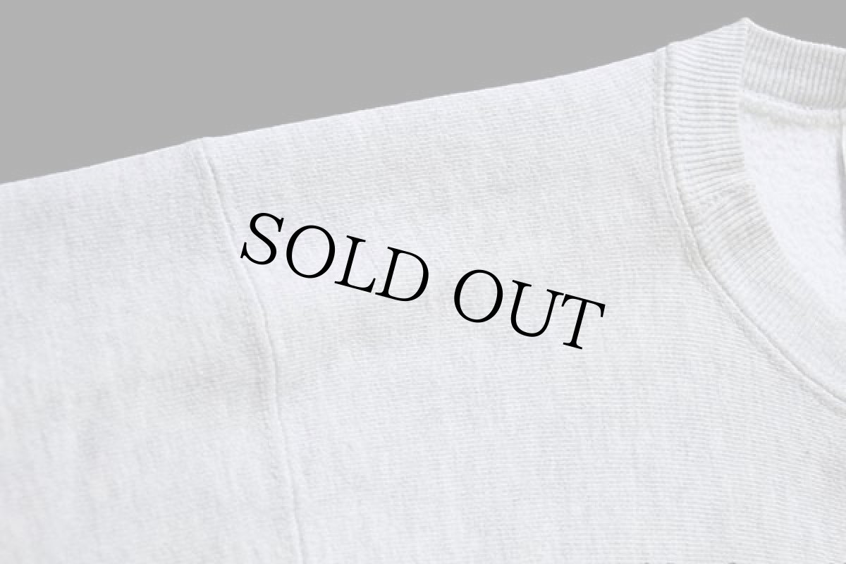 画像5: 90s USA製 Championチャンピオン ワンポイント リバースウィーブ スウェット 杢グレー L (5)