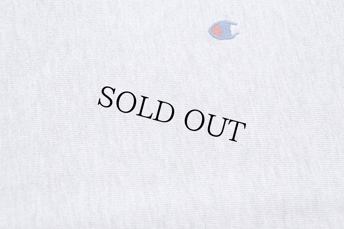 画像5: 90s Championチャンピオン ワンポイント リバースウィーブ スウェット 杢グレー (5)