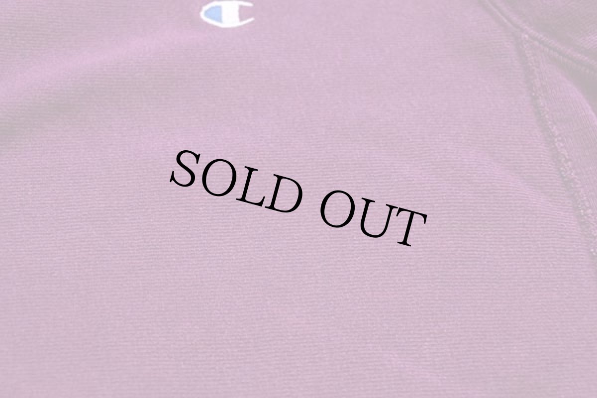 画像6: 90s USA製 Championチャンピオン ワンポイント リバースウィーブ スウェット 赤紫 M (6)