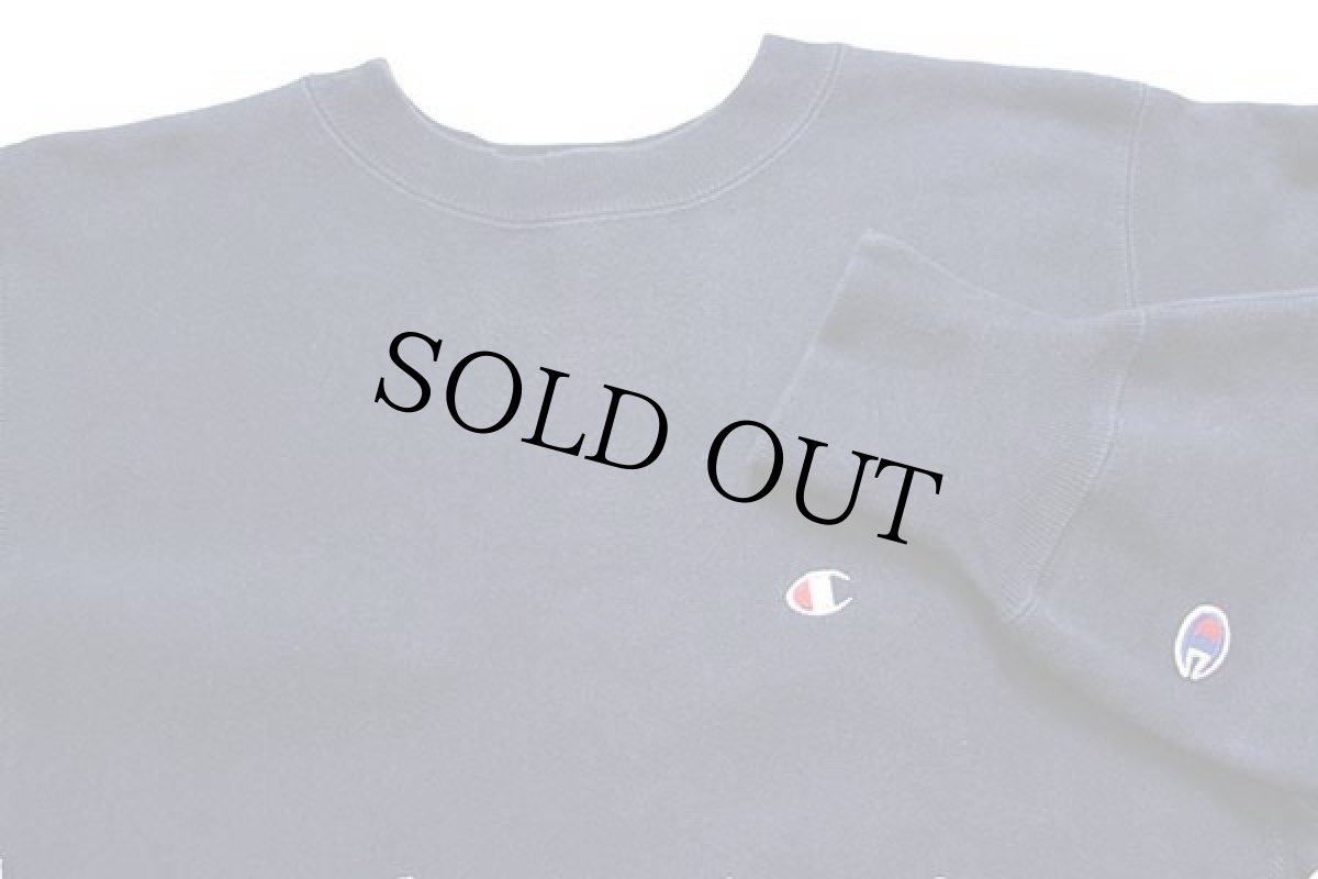 画像3: 90s メキシコ製 Championチャンピオン ワンポイント リバースウィーブ スウェット 紺 M (3)