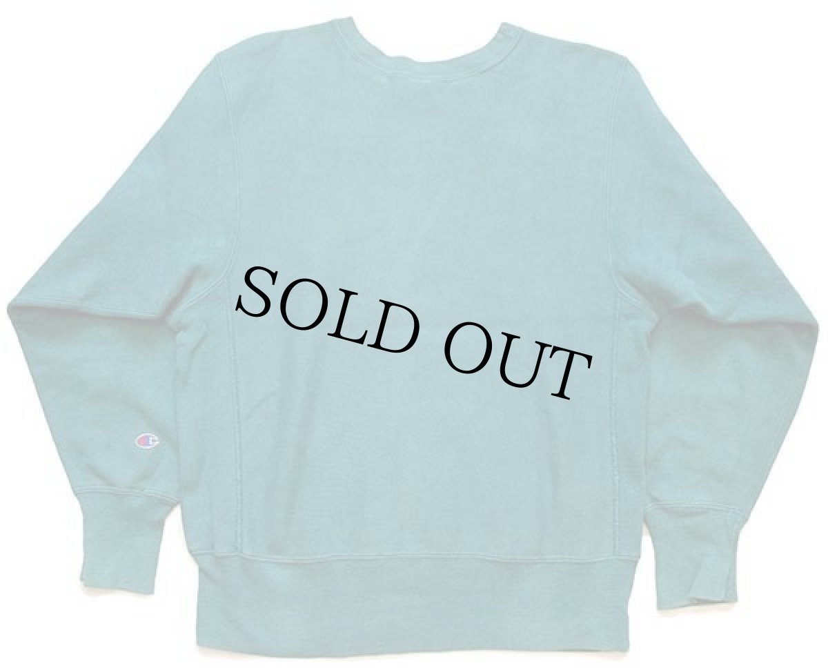 画像2: 90s USA製 Championチャンピオン ワンポイント リバースウィーブ スウェット グリーン M (2)