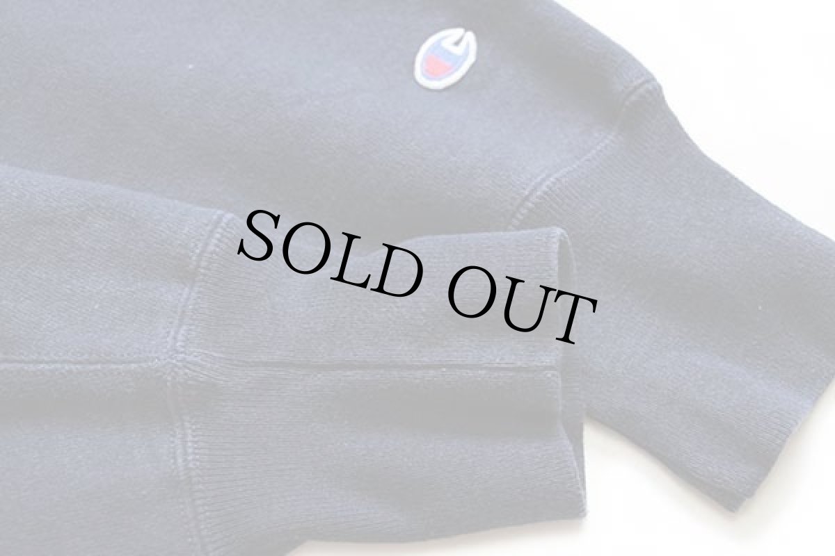 画像6: 90s メキシコ製 Championチャンピオン ワンポイント リバースウィーブ スウェット 紺 M (6)