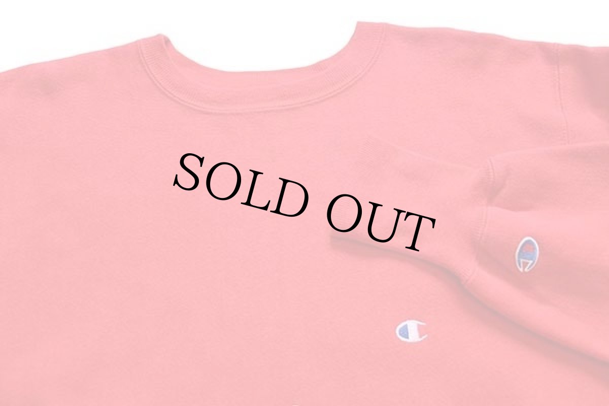 画像3: 90s USA製 Championチャンピオン ワンポイント リバースウィーブ スウェット 赤 L (3)