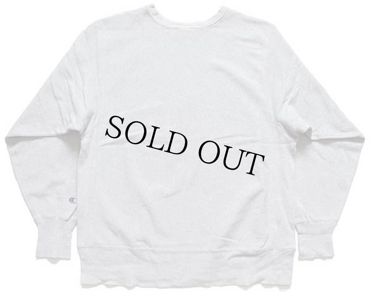 画像2: 90s USA製 Championチャンピオン ワンポイント リバースウィーブ スウェット グレー XL (2)