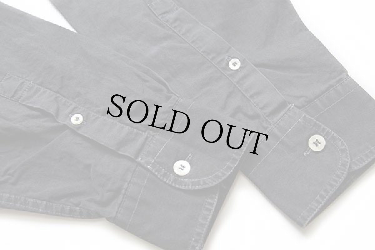 画像6: 90s Levi'sリーバイス コットンポプリンシャツ 黒★ユーロ (6)