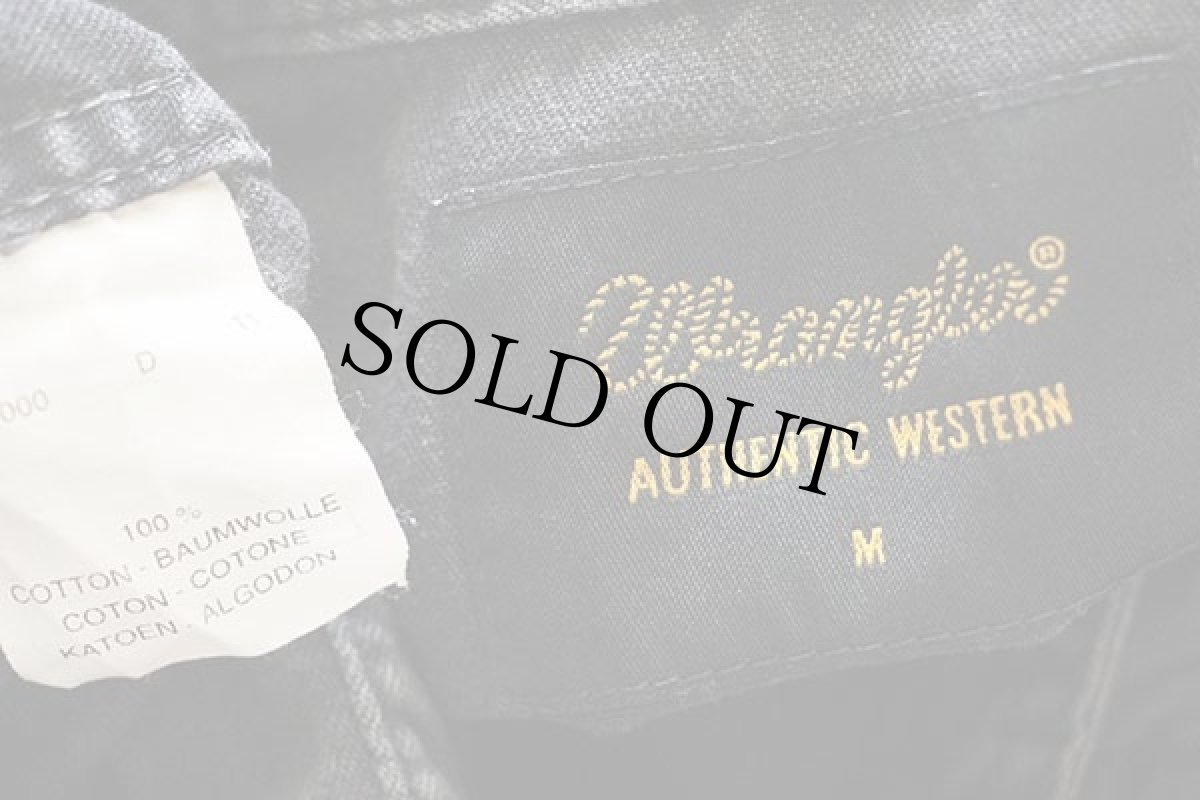 画像4: Wranglerラングラー ブラックデニム ウエスタンシャツ M★ユーロ (4)