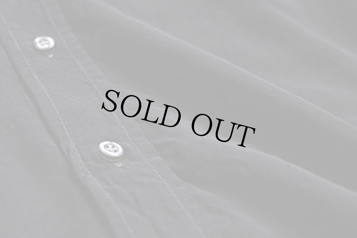 画像5: 90s Ingraw 無地 ボタンダウン レーヨンシャツ 黒 16.5 (5)