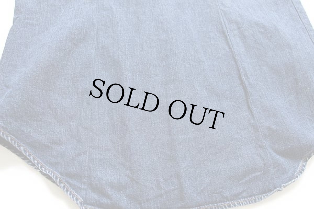 画像5: 00s Levi'sリーバイス RED TAB デニム ウエスタンシャツ カスタム M (5)