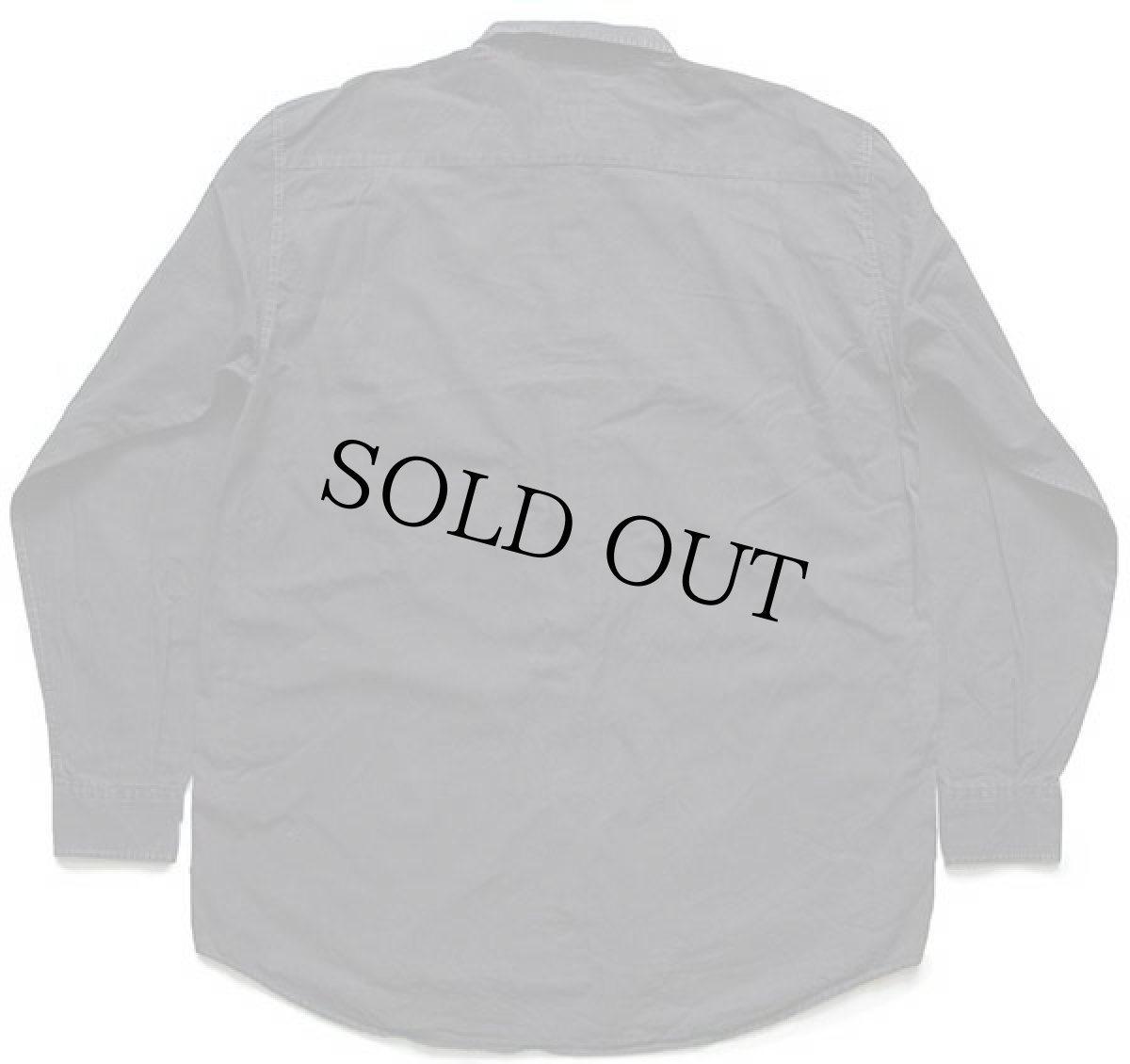 画像2: 90s Levi'sリーバイス コットンポプリンシャツ 黒★ユーロ (2)