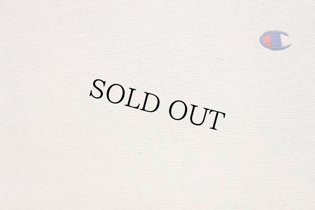 画像5: 90s USA製 Championチャンピオン ワンポイント リバースウィーブ スウェット クリーム XL (5)