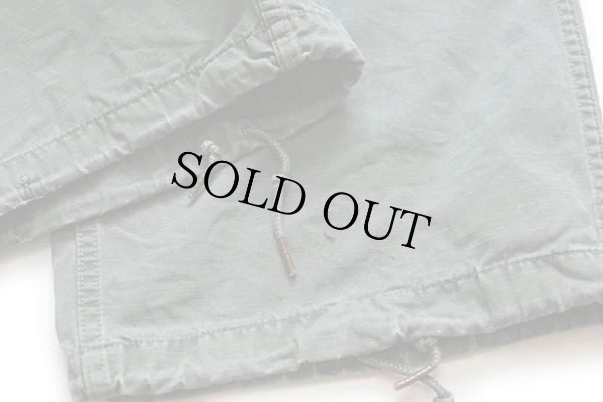 画像9: 60s 米軍 U.S.ARMY ジャングルファティーグパンツ オリーブグリーン R-M (9)